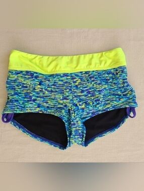 TYR Swim Bikini Bottoms Vibrant Abstract Print Size M (8)
